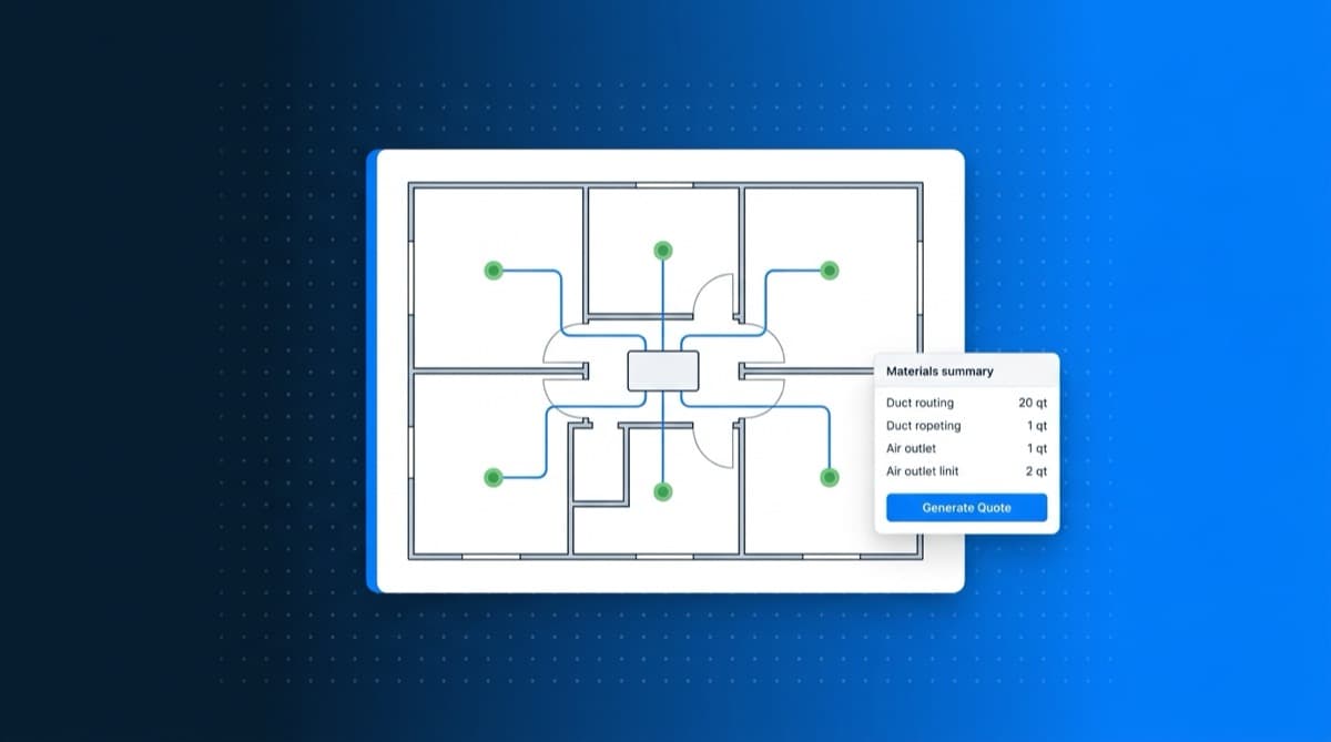 Floor Plan Scanning for Ducted Quotes